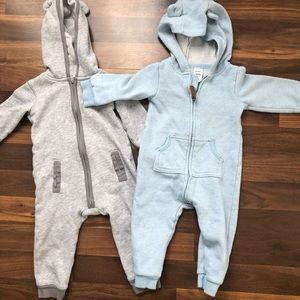 Baby winter jumpsuits